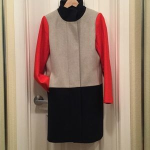 COPY - JCrew Fall Colorblock Coat
